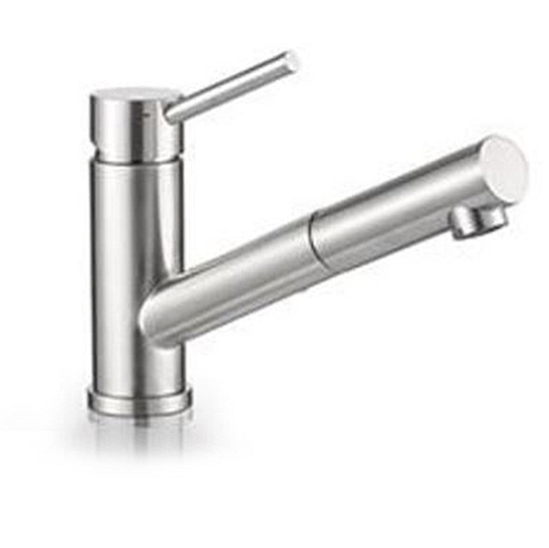 【麗室衛浴】法國品牌DE．LUXSO DF-7240ST 不鏽鋼廚房龍頭 可伸縮 (毛絲面)