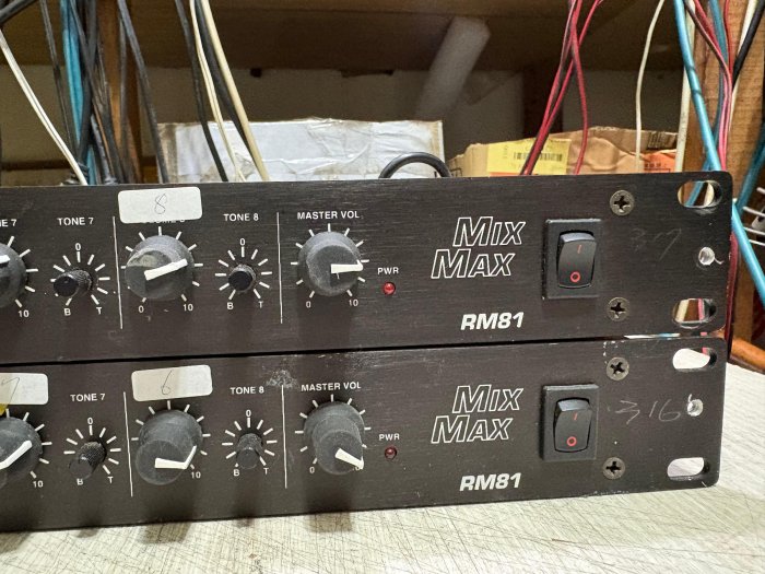 一元起標！零件機..rolls rm-81 8ch mic混音器2台...1379 | Yahoo拍賣