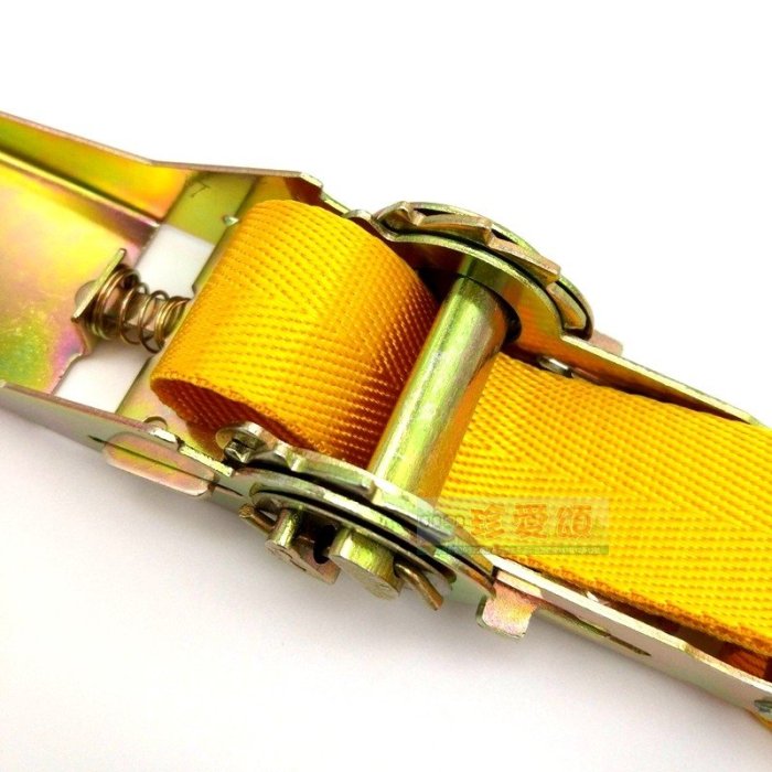 【珍愛頌】A184 貨車捆綁帶 5米 貨車捆物帶 機車捆物帶 貨車拉緊器 棘輪貨物綁帶 車頂架綁帶 車頂行李固定器 布猴