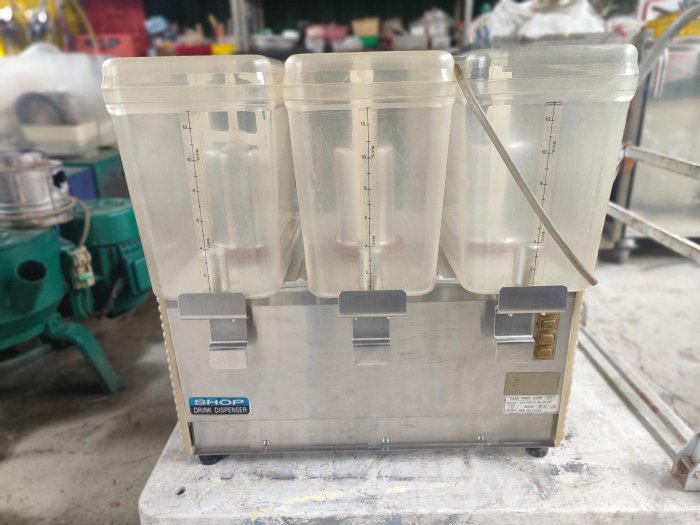 543二手貨-3槽飲料機 無水盤