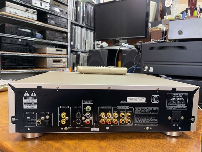 Pioneer DV-S6D DVD CD VCD 播放機日本製(附遙控器） | Yahoo拍賣