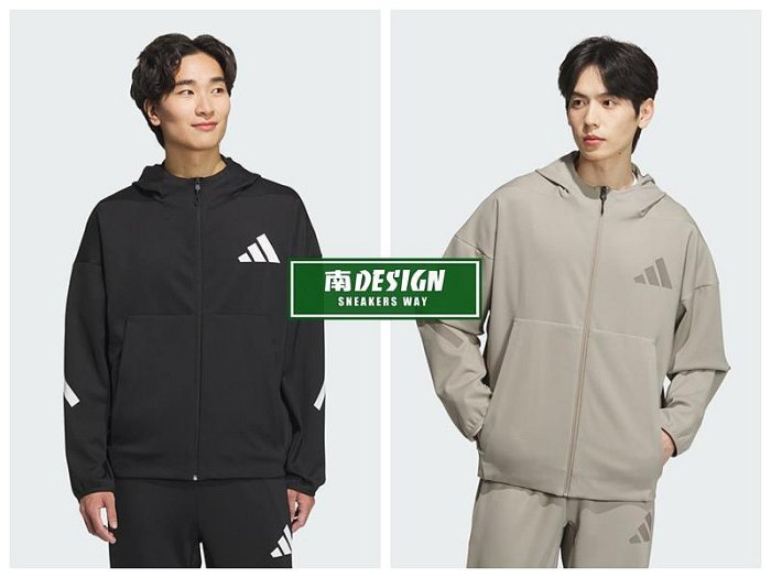 南🔥2025 4月 ADIDAS ZNE COOL 連帽外套 涼感 寬鬆 男款 黑 JN0131 灰褐 JN0132