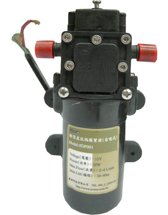 隔膜水泵回流PUMP 自吸式直流馬達+變壓器 DC 12V多功能隔膜幫浦 抽水馬達自動減壓 噴灑澆花抽油換水DP003 | Yahoo拍賣