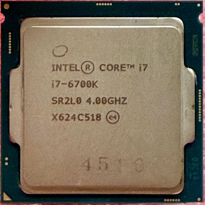 Intel® Core™ i7-6700K 處理器 8 MB 快取記憶體，最高 4.20 GHz