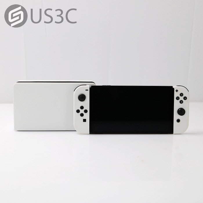 【US3C-桃園春日店】公司貨 任天堂 Nintendo Switch OLED HEG-001 白 二手電玩主機