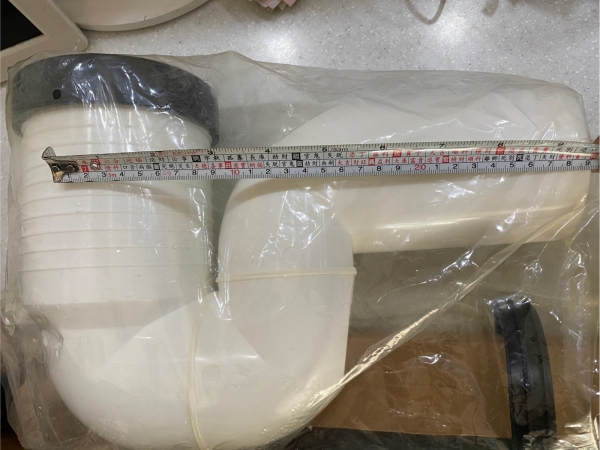 【麗室衛浴】零件 A-245-3移位管 問號套管 22~30公分 product lightbox image 6