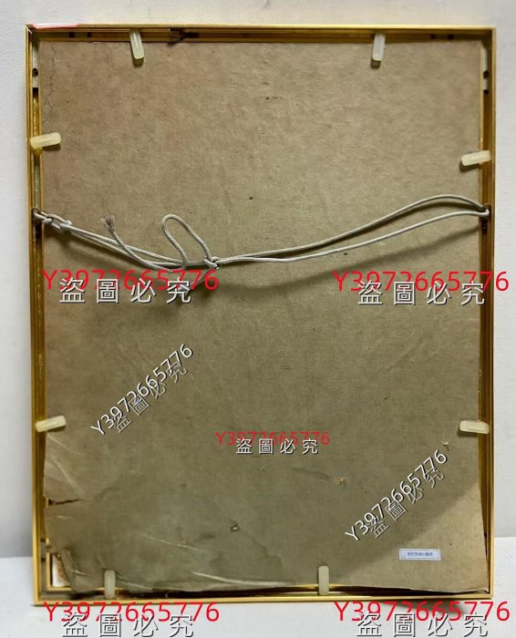 日本著名金匠武比古作純銀浮雕【鎏金歲月】五重塔鏡框整體尺寸32*26cm