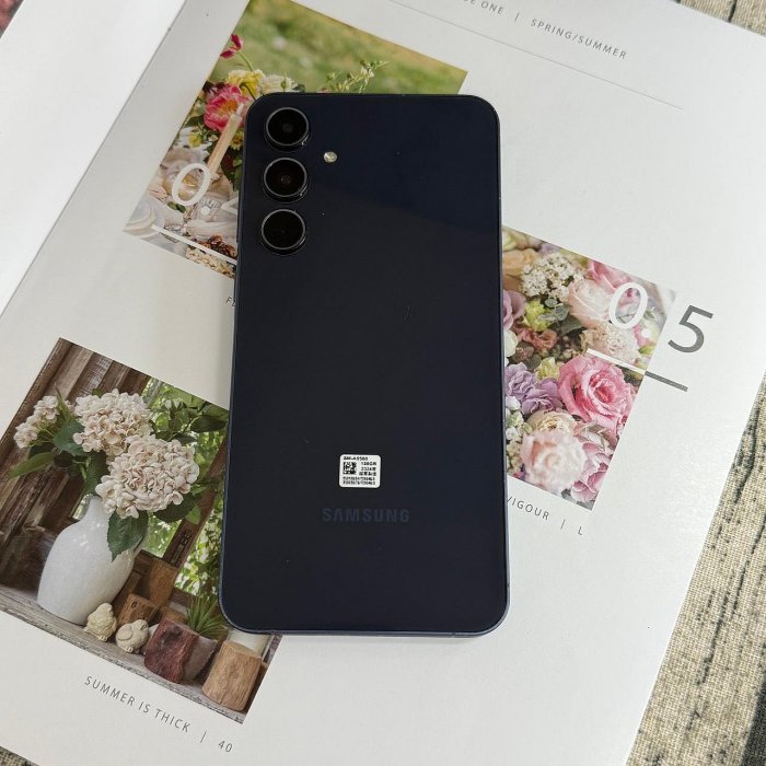 勝利店-二手機#中古機SAMSUNG Galaxy A55 5G (8G+128G) 黑色 (保固2025/11/30)