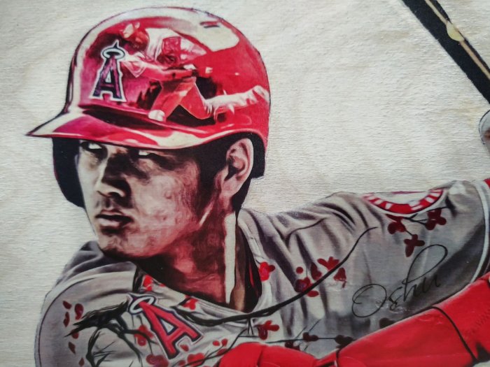 Lauren Taylor 大谷翔平Shohei Ohtani MLB官方授權印刷畫| Yahoo拍賣