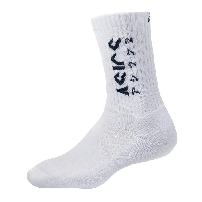 【曼森體育】ASICS 亞瑟士 中筒襪 男女中性款 訓練配件 3033C335 片假名 運動襪 排球襪 網球襪