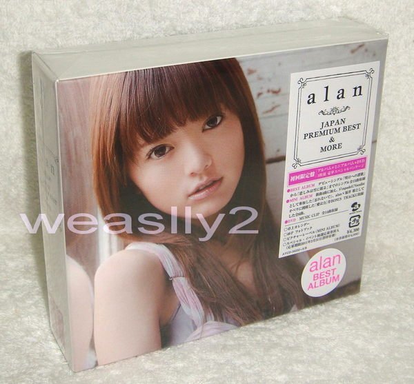 alan JAPAN PREMIUM BEST&MORE 台湾盤 2CD+DVD alan JAPAN PREMIUM BEST&MORE 台湾盤 2CD+DVD