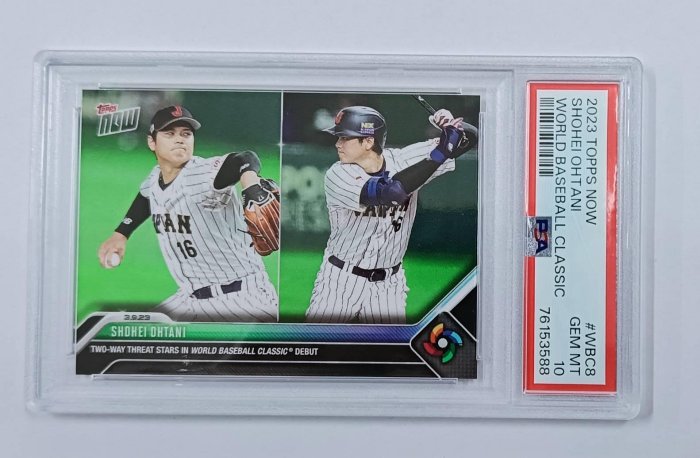MLB PSA10！大谷翔平 2024TOPPS NOW ROAD TO OPENING DAY BOUNSカード