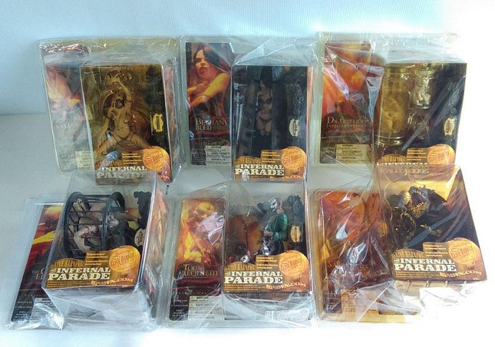 Mcfarlane 麥法蘭【CLIVE BARKER'S INFERNAL PARADE、地獄馬戲團】一套
