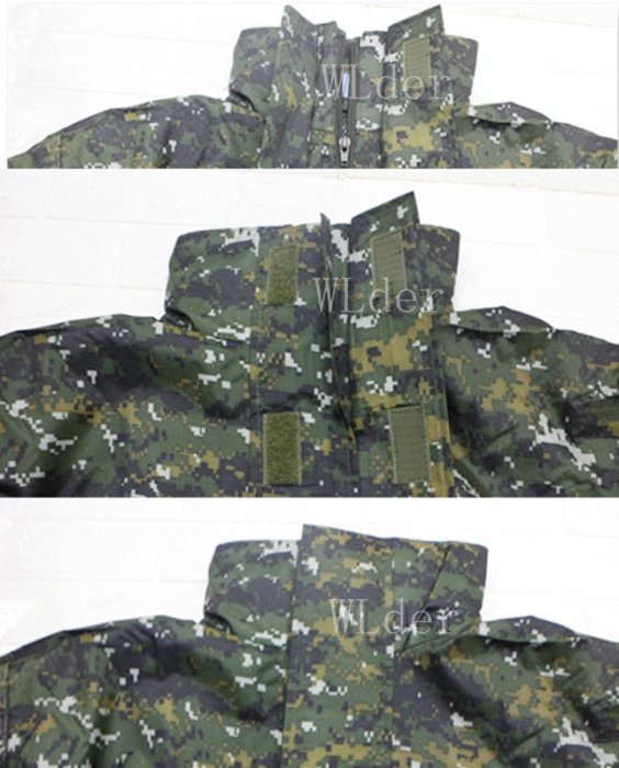 01] 國軍數位迷彩雨衣( 中華民國陸軍防水風衣雨具軍事風軍品ROC眷村