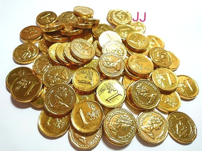 金幣巧克力迷你-小金幣巧克力-喜糖500g裝-批發糖果團購-JJ食品批發賣場