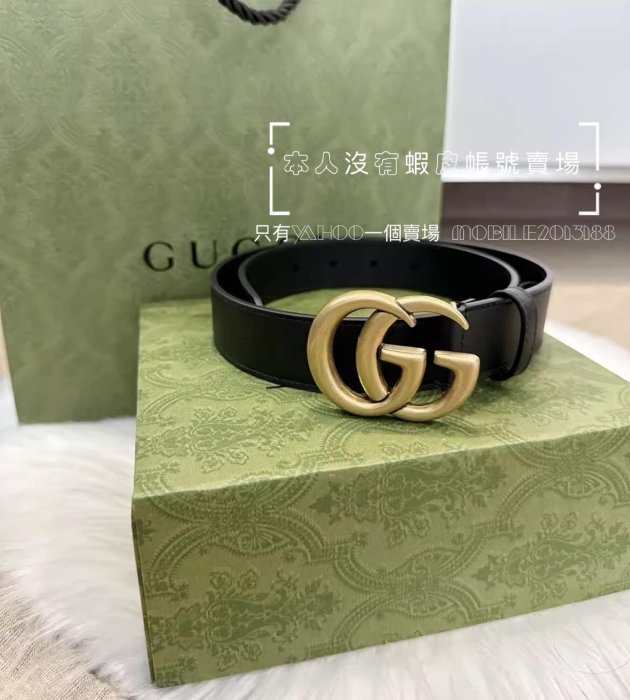 限時 限量價 寬3CM 全新正品 Gucci 414516 Double G buckle  雙GG 皮帶 腰帶 生日禮物 情人節禮物
