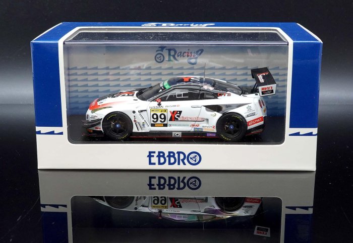 M.A.S.H】現貨特價Ebbro 1/43 Nissan GT-R R35 Nismo GT3 #99 2018 
