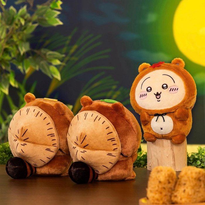 ＊日式雜貨館＊日本限定 吉依卡哇 狸貓系列 楓葉狸貓 小八貓 烏薩奇 古本屋 小桃鼠 吉伊卡哇  栗子饅頭 掛飾 擺飾 現貨