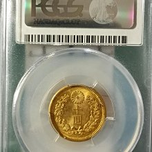 Y131-1鑑定幣日本明治42年十圓旭日金幣PCGS鑑定MS64編號31092846