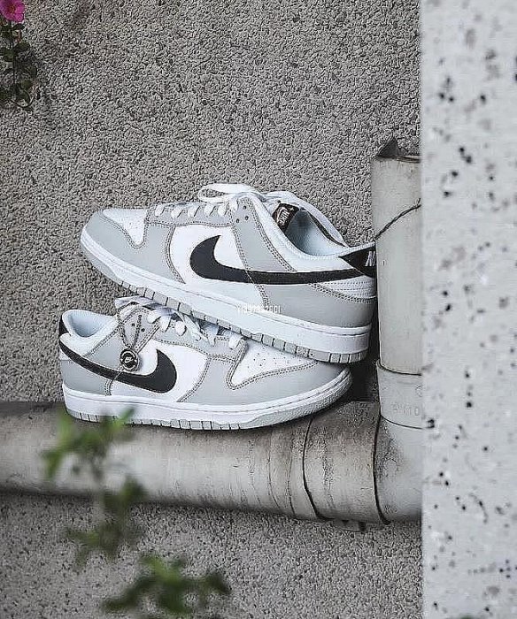 NIKE Dunk Low“Scratch Off Coin”灰白 鏈子 彩票 DR9654-001【ADIDAS x NIKE】