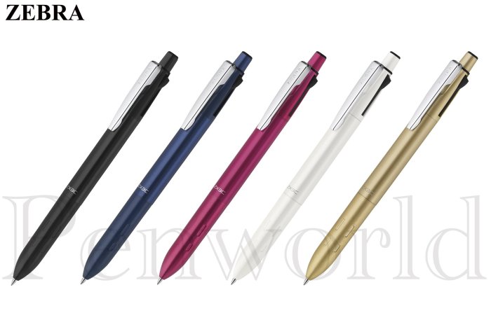 Penworld】 ZEBRA斑馬B3AZ15 ZX3C三色原子筆| Yahoo拍賣
