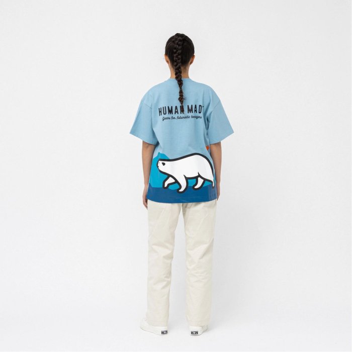humanmade23ss シロクマ GRAPHIC T シロクマ HUMAN MADE スタッフ