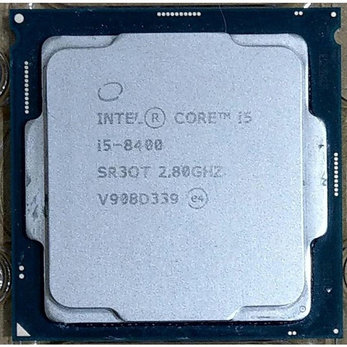 Intel 八代/九代 core i5-8400 9400F 9600K CPU (1151 腳位) 附風扇
