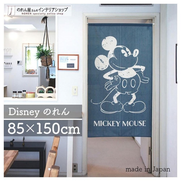 【震撼精品百貨】Micky Mouse 米奇/米妮 ~迪士尼 DISNEY 米奇 MICKEY 門簾(85X150CM) 日本製95694