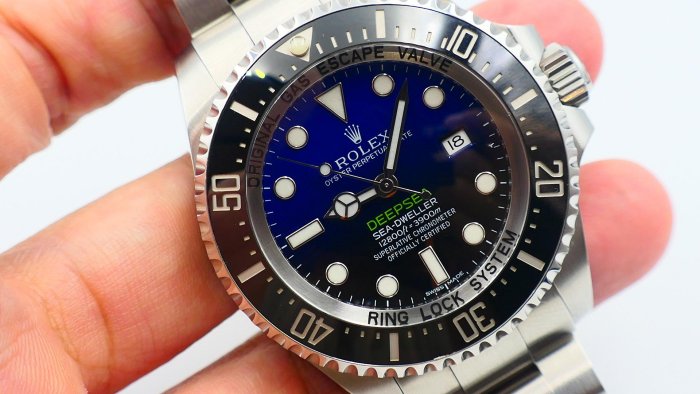 【美好時光】ROLEX 勞力士 116660 DEEPSEA BLUE盒單全超美品 ( 126660 136660 參考）