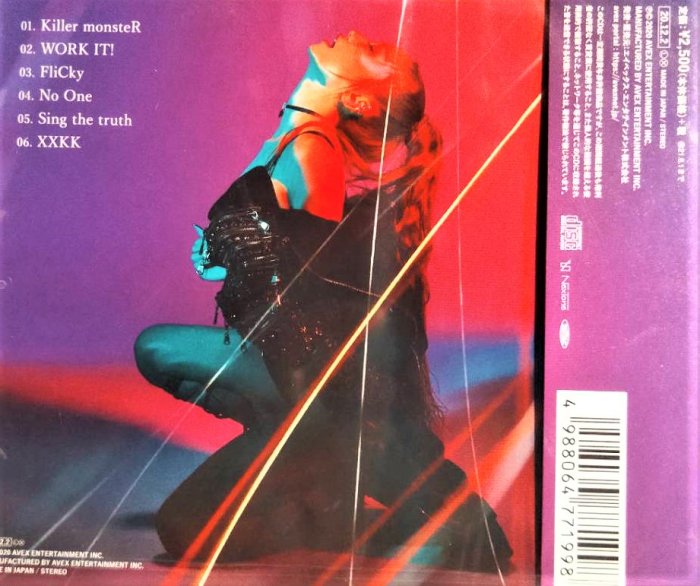 倖田來未koda Kumi ~ monsteR [MY NAME IS]【R盤】~ 日版全新未拆
