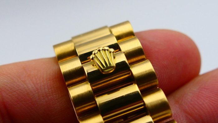 【美好時光】ROLEX勞力士罕見近新品相18038盒單全初代漸層紅面超美品!( 1803 18238參考)