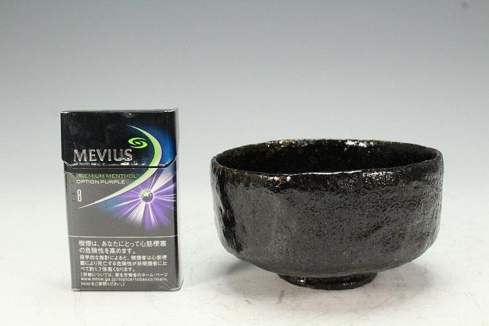 茶道具黒楽茶碗宗全在銘古美術時代物(K-YC523) | Yahoo拍賣