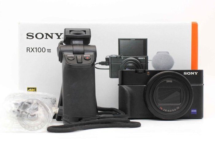 【高雄青蘋果3C】Sony Cyber-shot RX100 VII RX100M7 RX100M7G 4K 手持握把組 二手相機#96049