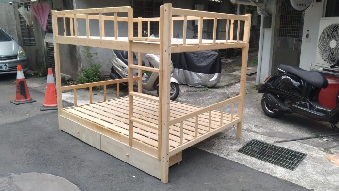 二手 實木上下舖  松木上下舖 兒童床 小孩床 雙層床