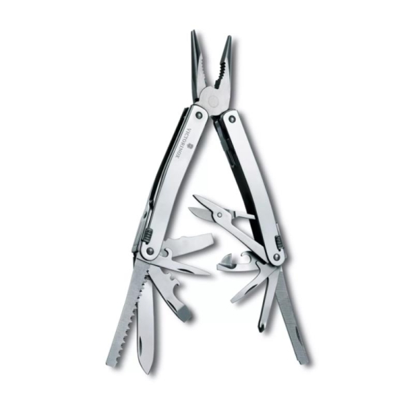 Victorinox 瑞士維氏】SWISS TOOL SPIRIT X 工具鉗24用刀105mm(3.0224