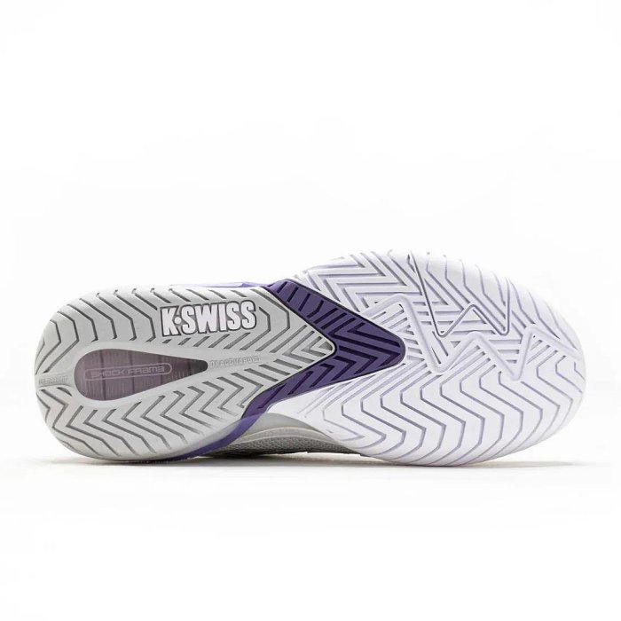 【曼森體育】K-SWISS Ultrashot 4 網球鞋 女鞋 新款 白紫 全場地