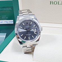 ROLEX 勞力士126300 Datejust 2024/05全配件蠔式日誌內斂質感