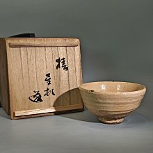 樂燒赤樂井戶茶碗醍醐窯初代島荷平號樂阿彌稀少藏出口沿有兩處金繕時代
