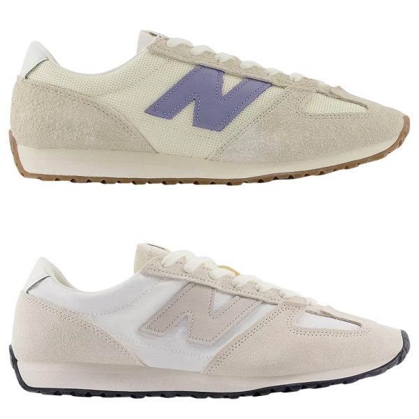 New Balance 471 休閒鞋 女鞋 張員瑛 田曦薇同款 杏藍紫/白杏【運動世界】U471AA-D/U471AJ-D