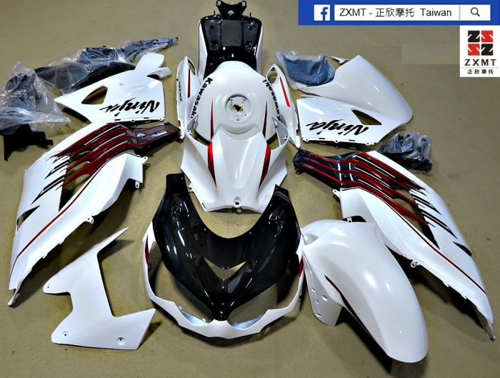t k樣專用 ZXMT-正欣摩托【官方台灣】2006-2022 KAWASAKI ZX-14R 客製化彩繪車殼