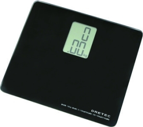 徠福 日本DRETEC(多利可)電子體重計 /個 BS-113BK