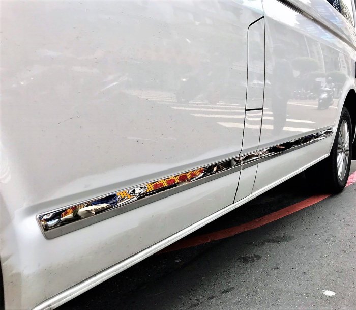 福斯 VW T5 T6 T6.1 不鏽鋼 車身飾條(短軸)