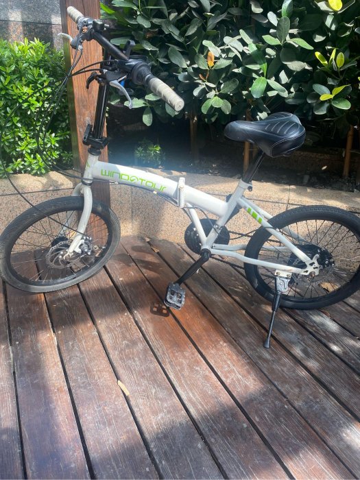 Wind Tour二手~20吋_折疊車 小折車 腳踏車 自行車 ~功能正常