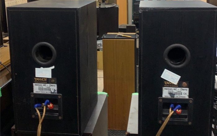 尚典3C】 Tannoy Mercury M2 Cherry 天朗水星櫻桃喇叭一對中古.二手