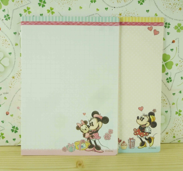 【震撼精品百貨】Micky Mouse 米奇/米妮 ~便條-米妮抱熊