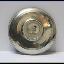 勇福堂》】日本茶道具－三世秦藏六造【純錫圓式茶托5客】共箱－重430