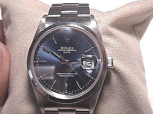 Rolex 勞力士15200 ~ A字頭~最新型~ 正點碧藍特殊面~有盒有單~品相極新