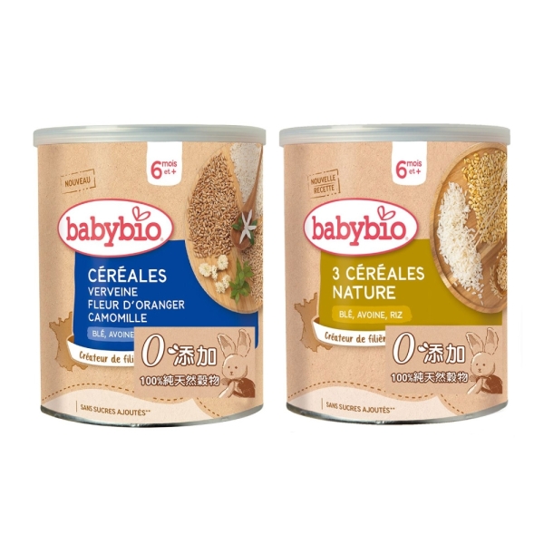 BABYBIO 生機寶寶麥精(全榖麥精/晚安麥精)220G|副食品