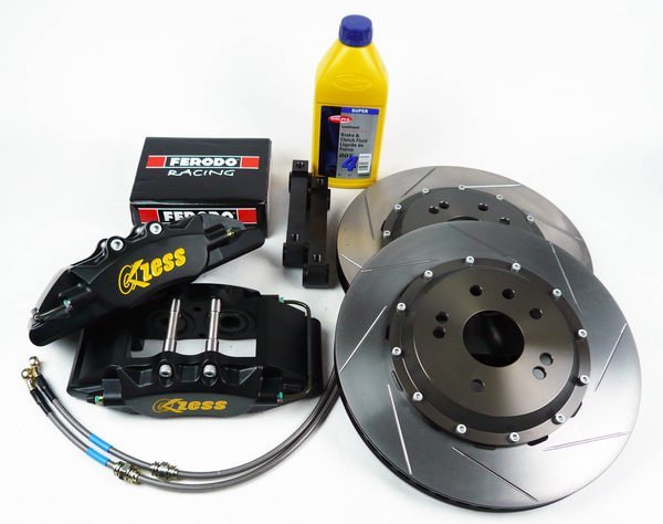 EXZESS一級式四活塞卡鉗[CIVIC、CRV、FORTIS、MAZDA3、FOCUS、FIESTA、ALTIS、WISH、IS250、IX35、ELANTRA]