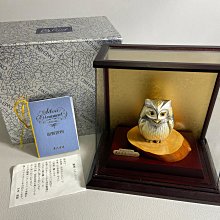 訳あり‼️武比古 作 TAKEHIKO 純銀 ふくろう 置物SILVER999 純銀 ふくろう 2号 スロープケース - TAKEHIKO - 武比古 - 日本